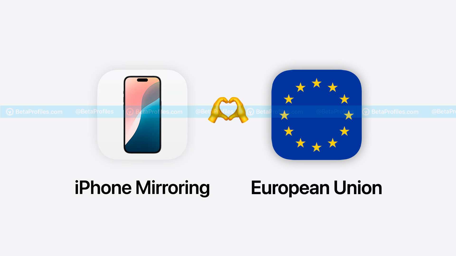 Bypass region lock to use iPhone Mirroring in EU - macOS - Beta 