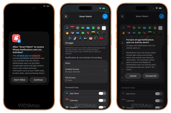 live-activities-third party accessories ios 26.5