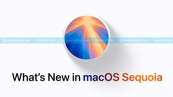 What's New in macOS 15 Sequoia