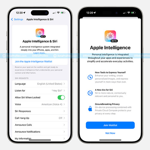 Apple-Intelligence-waitlist