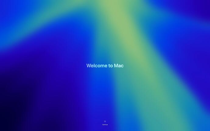 welcome to mac screen macos sequoia