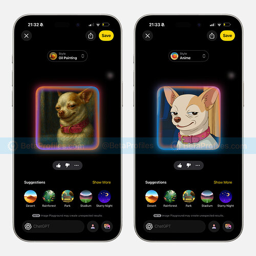 ios 26 image-playground-chatgpt-styles