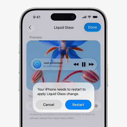 liquid-glass-settings-restart-concept