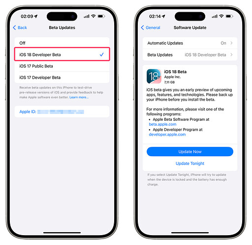 install-ios-18-developer-beta