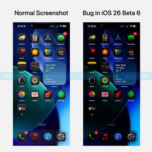 ios-26-beta-6-screenshot-bug