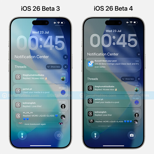 ios 26 beta beta-4-lock-screen