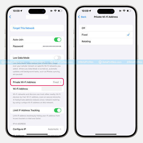 private-wi-fi-address-ios-18-beta-5