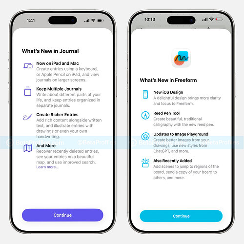 ios-26-beta-5-journal-app-and-freeform-what's-new-screen