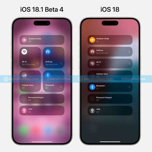 conectivity-section-changes-ios-18.1-beta-4