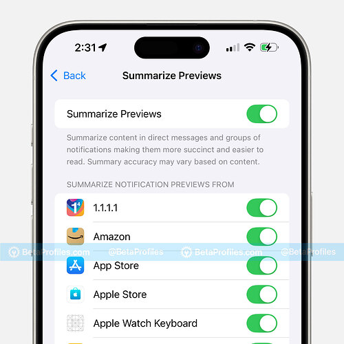 summarize-previews-settings-ios-18.1-beta-3