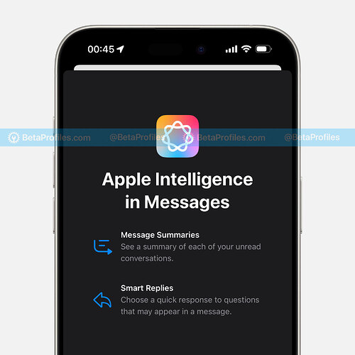 Apple-Intelligence-in-messages-ios-18.1-beta-5