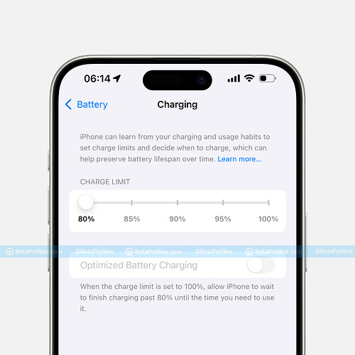 charge-limit-ios-18
